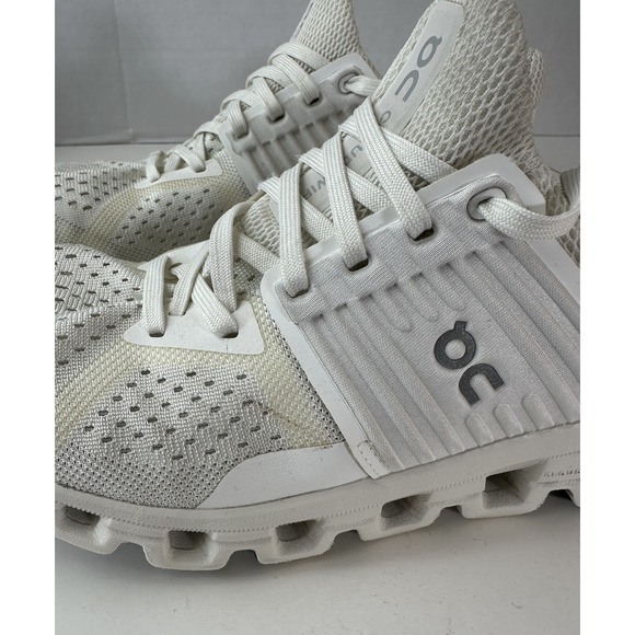 On Cloud Cloudswift Sneakers Glacier White Lace Up Running Shoes Women's 7.5 - Picture 12 of 13